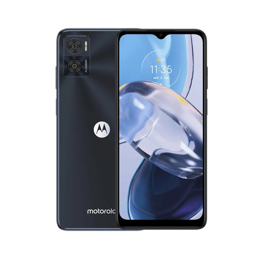 Celular MOTOROLA Moto E22 Dual SIM 32GB 3GB RAM Negro