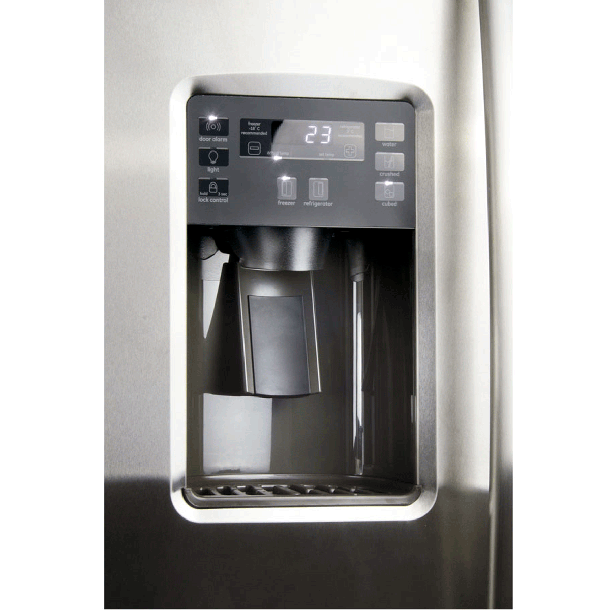 Refrigerador Side by Side GE GEH22DEHFSS Frío Seco