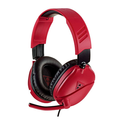 Auriculares TURTLE BEACH Recon 70P PS4 PS5 Xbox Rojo