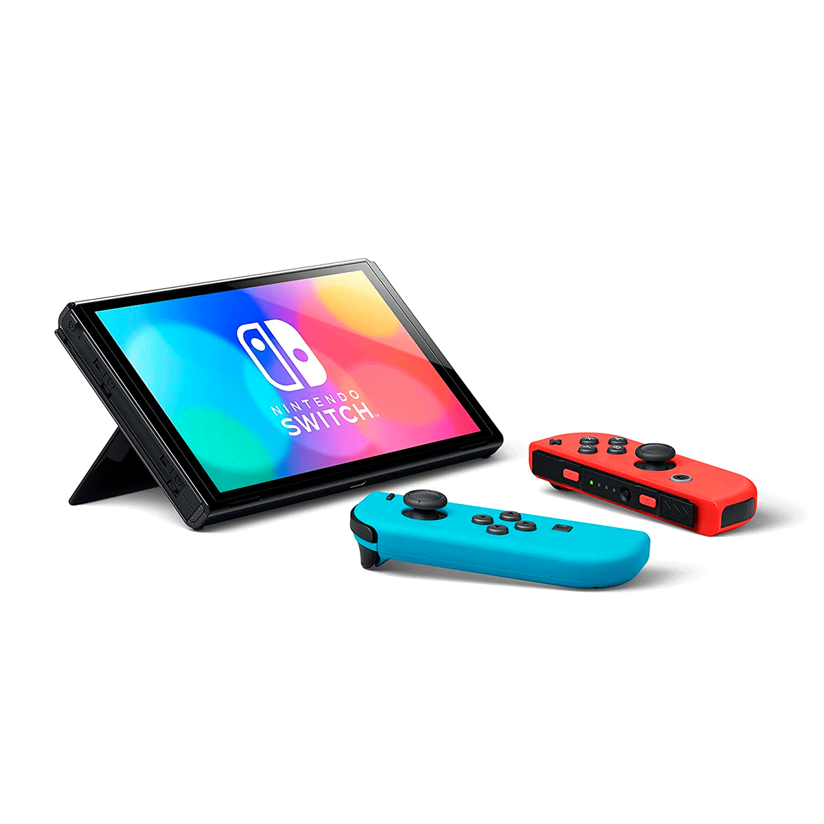 Consola Nintendo Switch OLED Neón Bule And Red Joy-Con