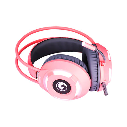 Auriculares Gaming MARVO HG8936 Pc Estéreo Luz Blanca 50mm