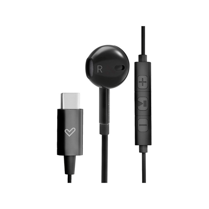 Auriculares ENERGY SISTEM Earphones SMART 2 USB-C Negro