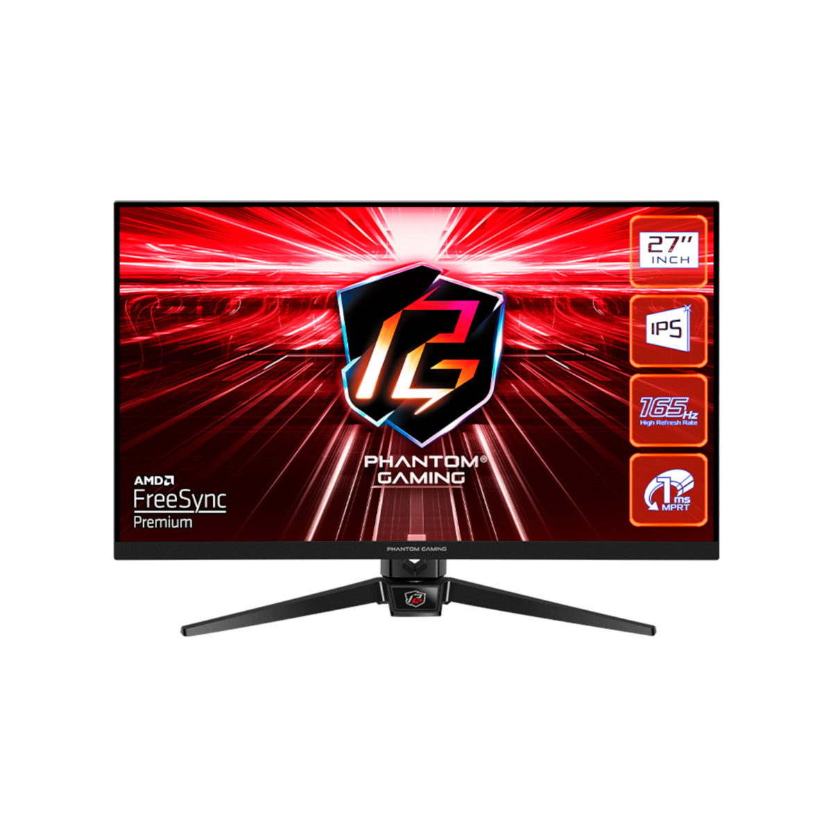 Monitor Gaming Plano ASROCK 27″ 1080p 165hz