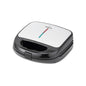 Sandwichera Doble 3 En 1 Inox PUNKTAL PK-CR44 Inox