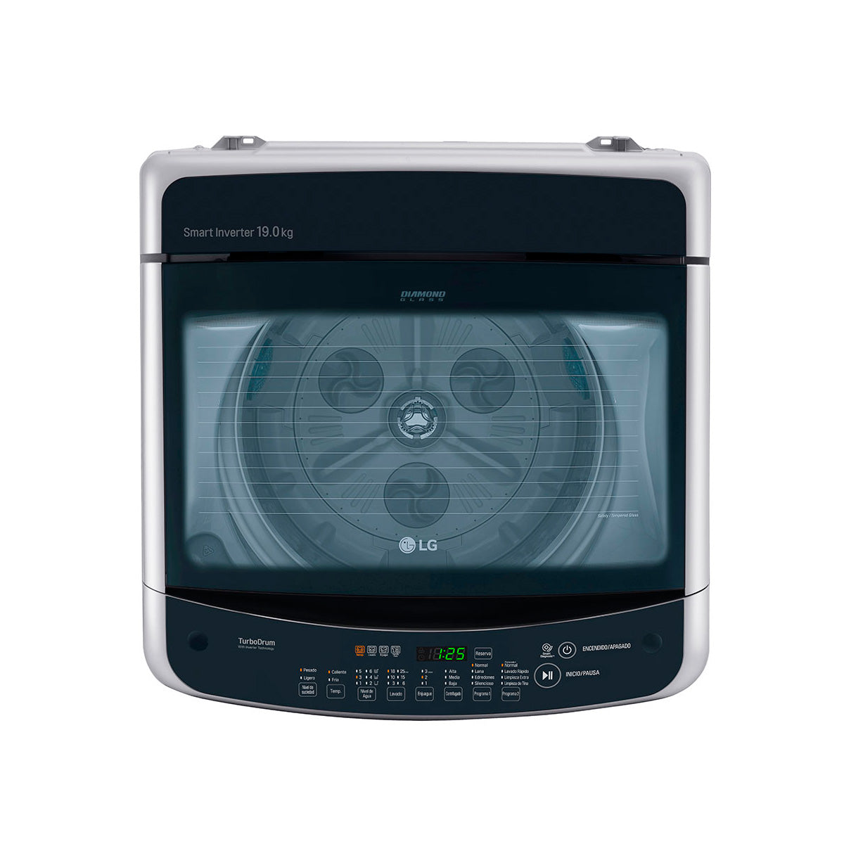 Lavarropas LG WT19DSBP De Carga Superior Motor Smart Inverter 19 Kg