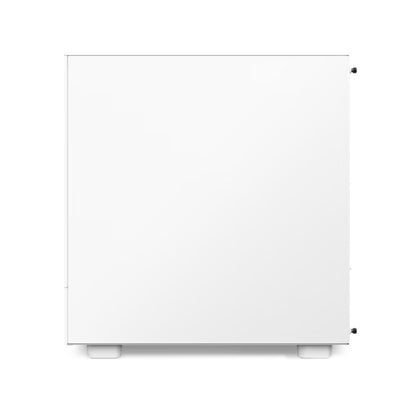 Gabinete Medio Compacto NZXT H5 Flow RGB Ventana Vidrio Templado Blanco