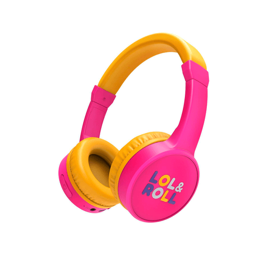 Auriculares ENERGY SISTEM Headphones LOL Y ROLL POP KIDS Bluetooth Rosa