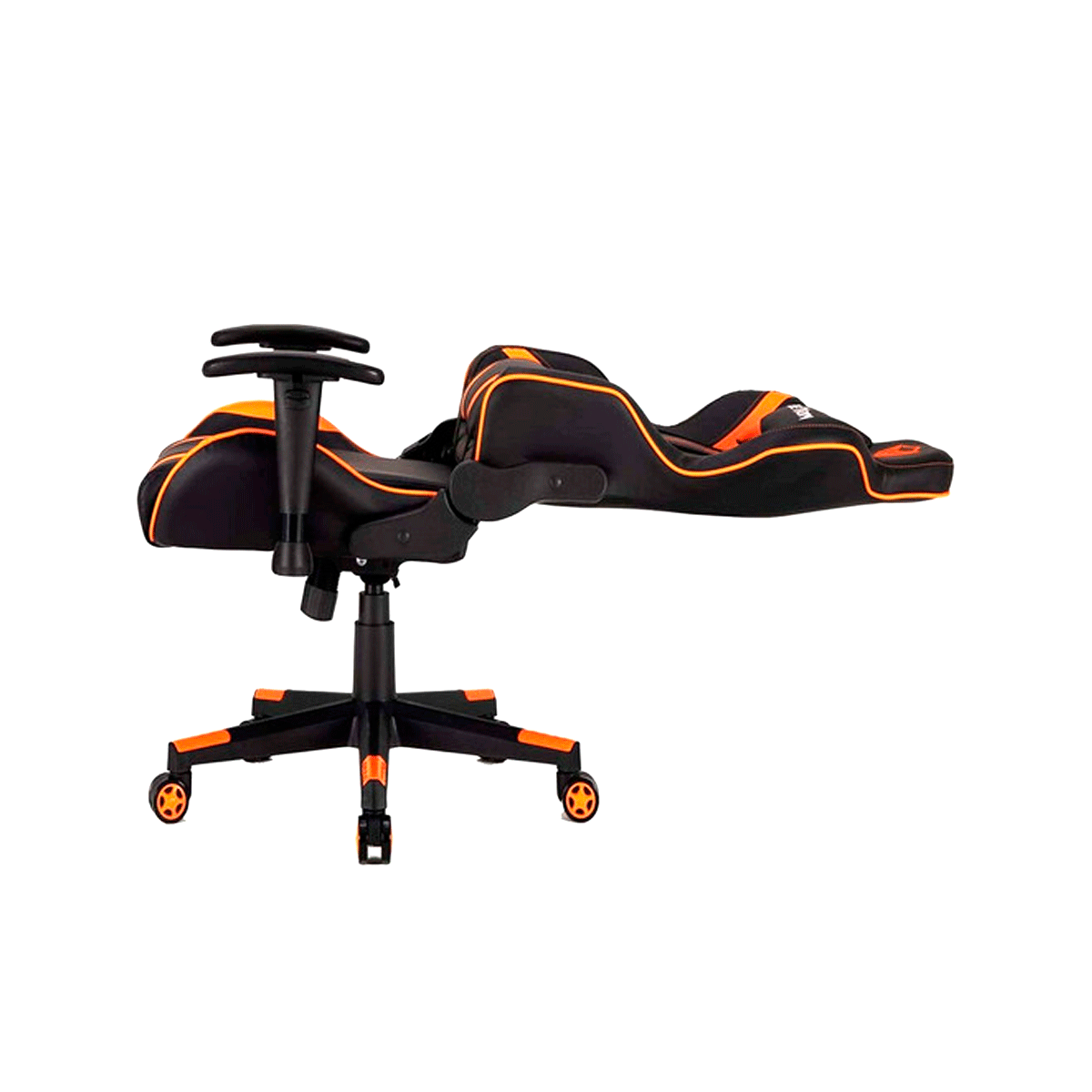 Silla Gamer MEETION CHR15 Reclinable Black+Orange