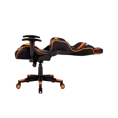 Silla Gamer MEETION CHR15 Reclinable Black+Orange