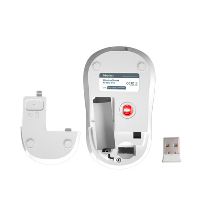 Mouse MEETION Inalámbrico R545 Rosa