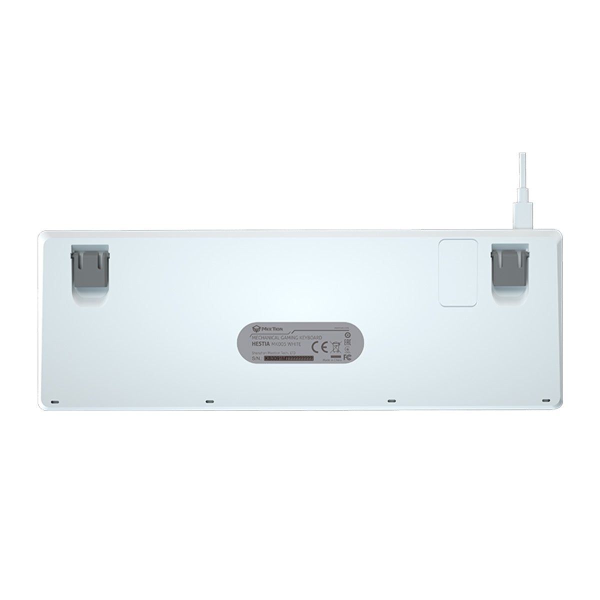 Teclado MEETION Mecánico MK005 White