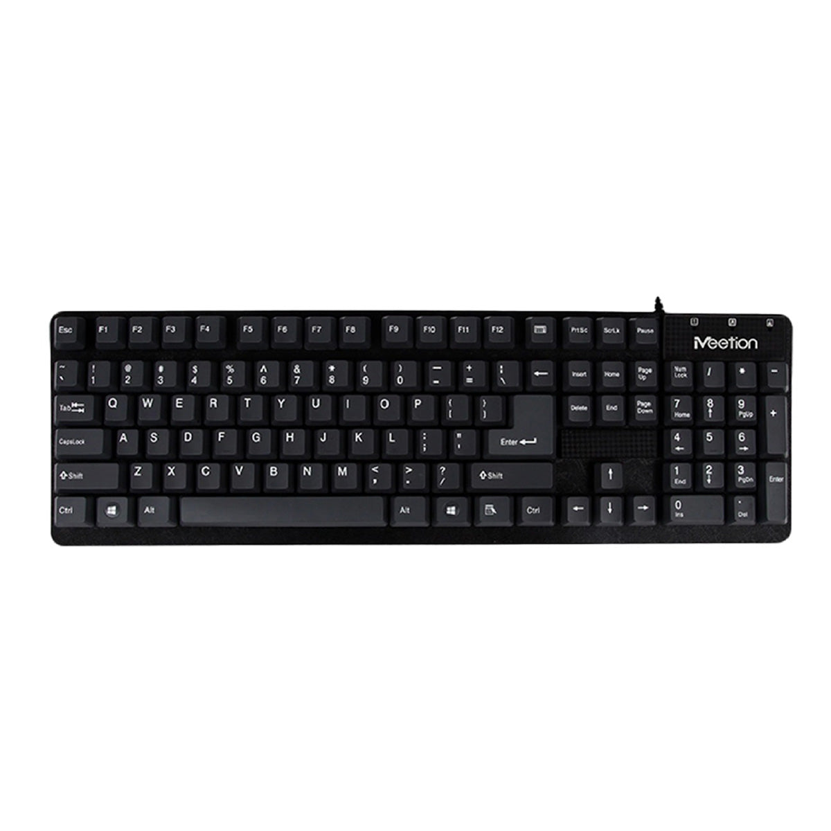 Teclado MEETION K202 Impermeable Negro