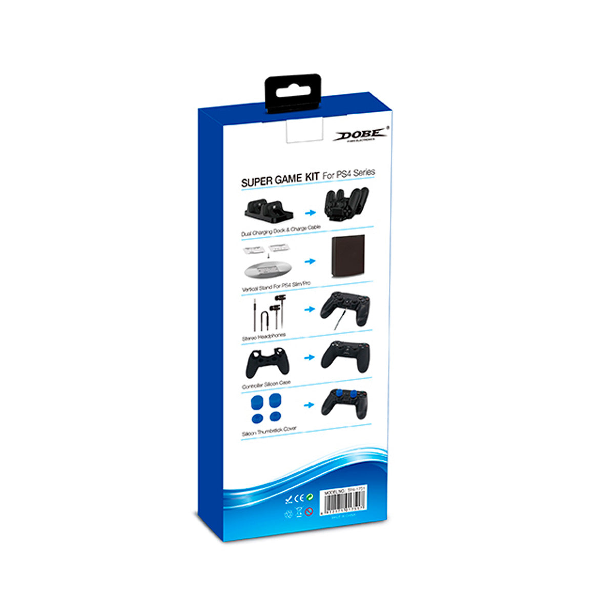 Super Kit Gamer DOBE TP4-1751 Para Play Station 4