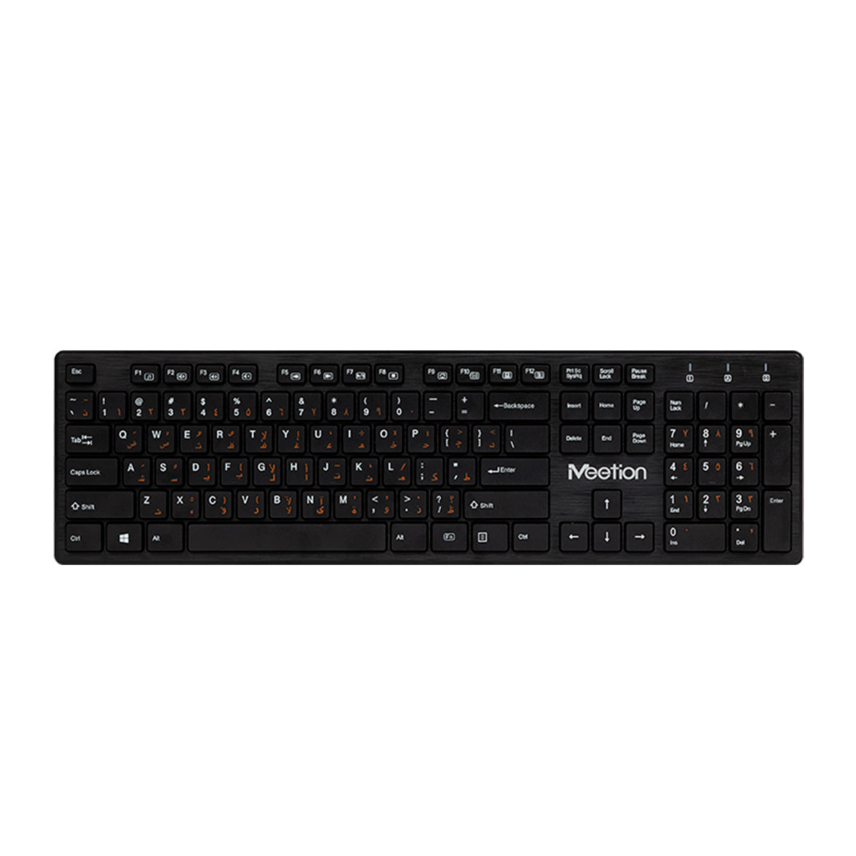 Teclado Inalámbrico MEETION WK841 Black
