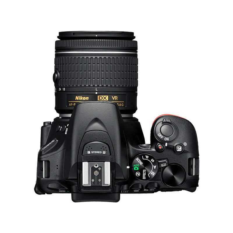 Cámara REFLEX NIKON D5600 Lente NIKKOR AF-P DX 18-55 mm
