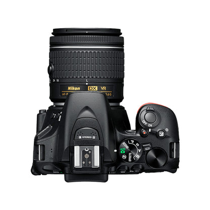 Cámara REFLEX NIKON D5600 Lente NIKKOR AF-P DX 18-55 mm