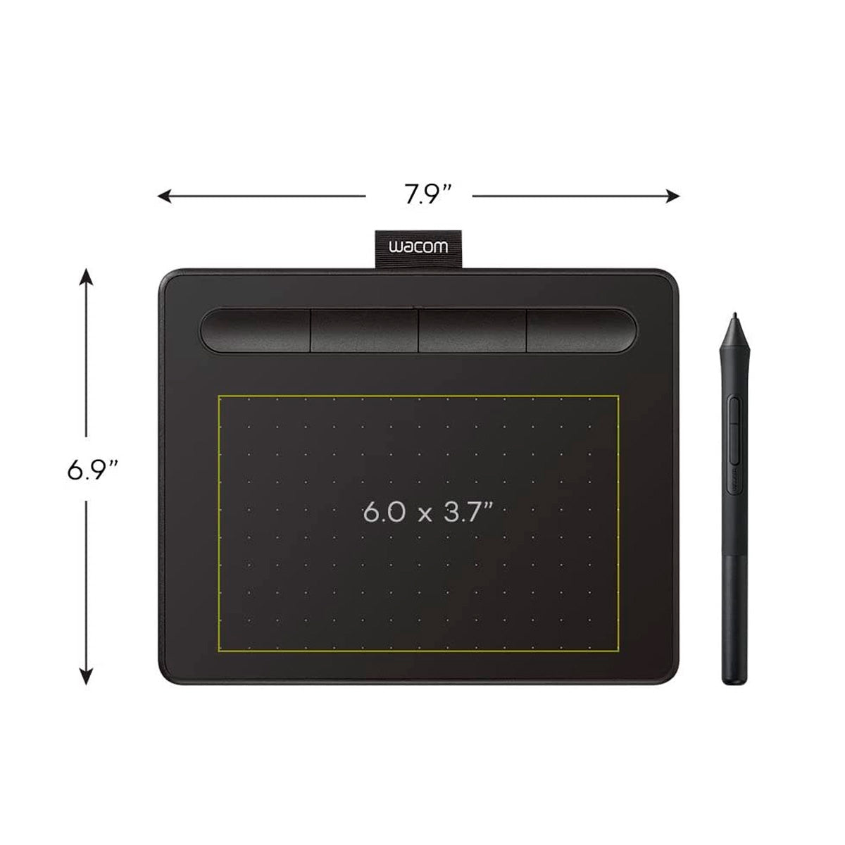 Tableta Digitalizadora WACOM Intuos CTL4100 4 Teclas