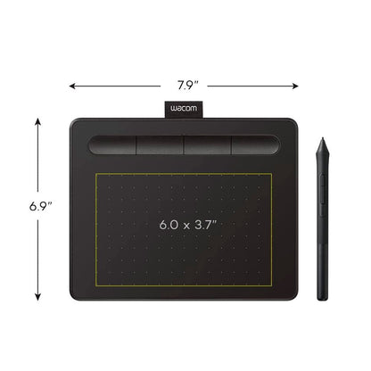 Tableta Digitalizadora WACOM Intuos CTL4100 4 Teclas