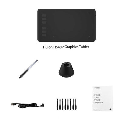 Tableta Gráfica HUION Inspiroy H640P – Con Lápiz