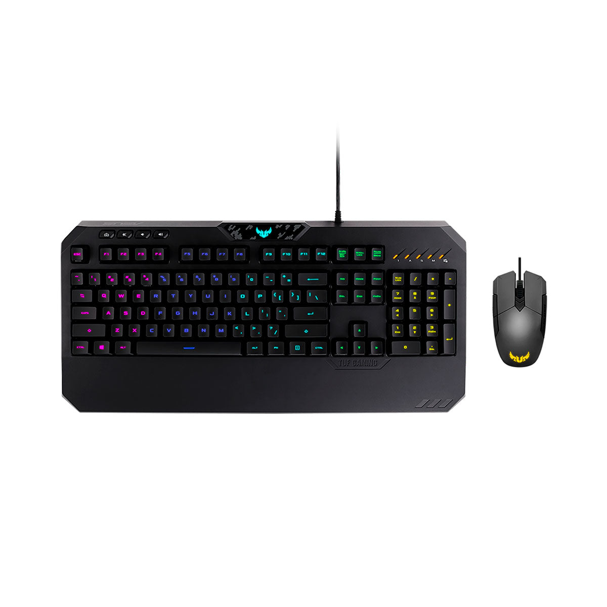 Combo Gaming ASUS TUF M5 K5 Usb Rgb 6200dpi Membrana