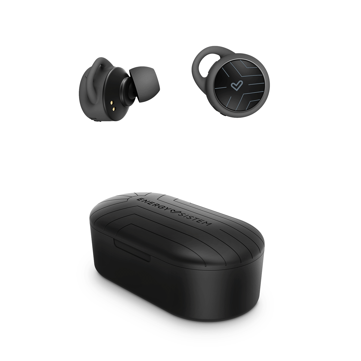 Auricular ENERGY SISTEM Earphones SPORT 2 TWS Negro