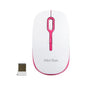 Mouse MEETION Inalámbrico MT-R547 Rosa
