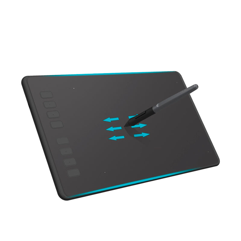 Tableta Gráfica HUION H950P Respuesta Inclinable y Lápiz Capacitivo Sin Batería