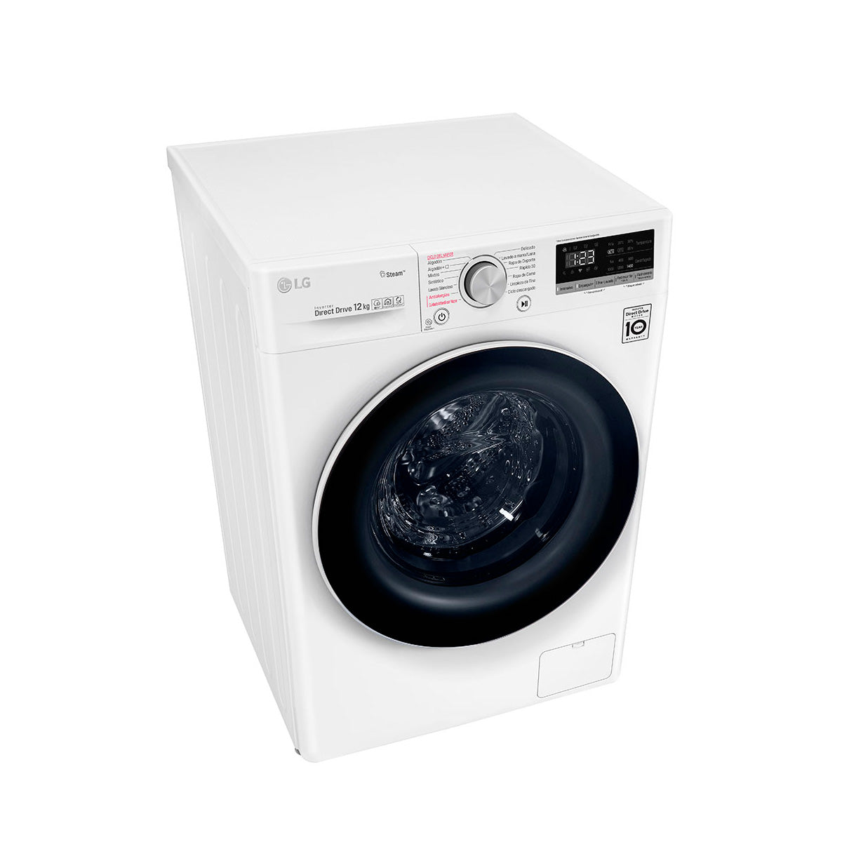 Lavarropas LG WM12WVC4S6 De Carga Frontal 12Kg