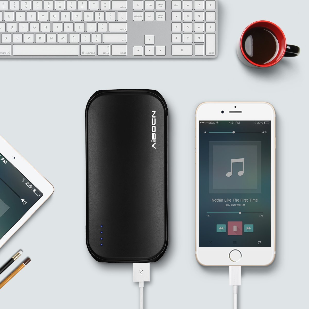 Cargador Externo Portátil Aibocn 16000mah