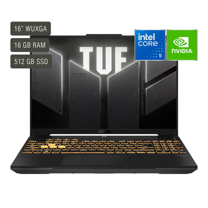 Notebook Gamer Asus Tuf 16” Core 5 16gb 512gb Win11 Rtx3050