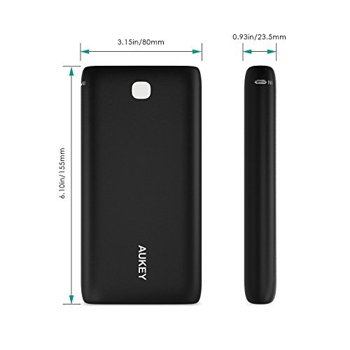Cargador Portátil Aukey 20000mAh Power Bank