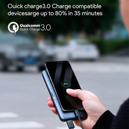 Powerbank Aukey 10000mah 1 Usb C / 1 Usb A BASIX PRO SERIES PB-WL02