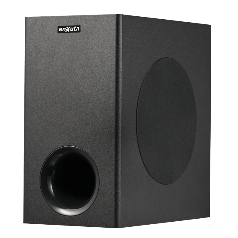 Barra de Sonido con Subwoofer Bluetooth, 1.600 Watts – BSENX29160 – ENXUTA