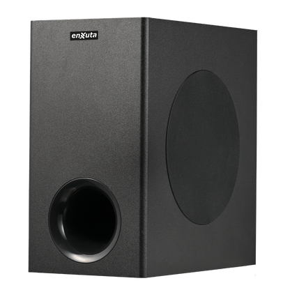 Barra de Sonido con Subwoofer Bluetooth, 1.600 Watts – BSENX29160 – ENXUTA