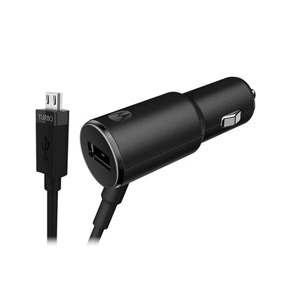 Cargador Para Auto Motorola Turbopower 25 Usb A + Micro Usb