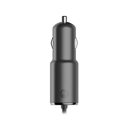 Cargador Para Auto Motorola Turbopower 25 Usb A + Micro Usb