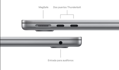 MacBook Air 2024 13″ Chip M3 8-Core 256GB SSD/8GB RAM