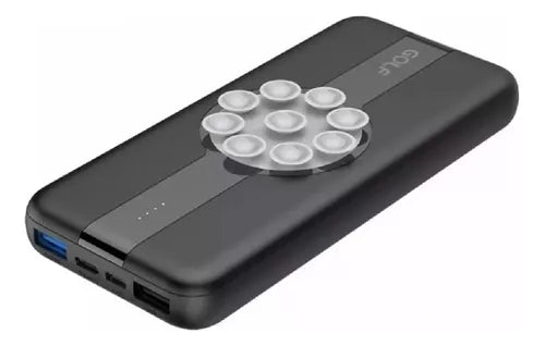 Power Bank GOLF Con Cargador Inalámbrico (QI) 10W / 10000 MAH / 2 USB