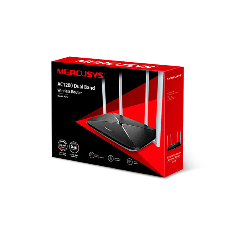 Extensor De Señal Wifi – 1200mbps – Mercusys Ac12