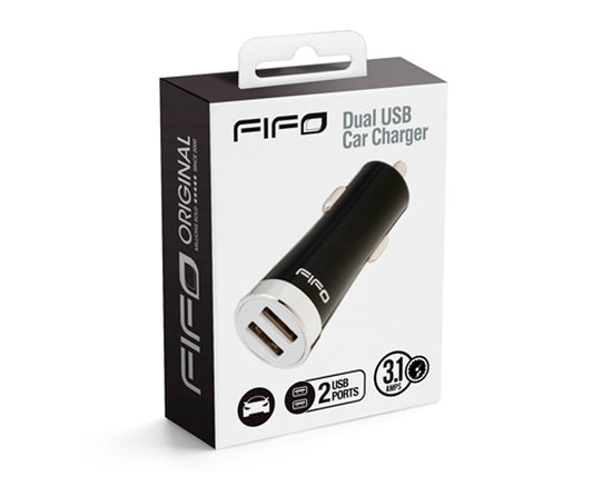 Cargador De Auto Dual USB FIFO 60407