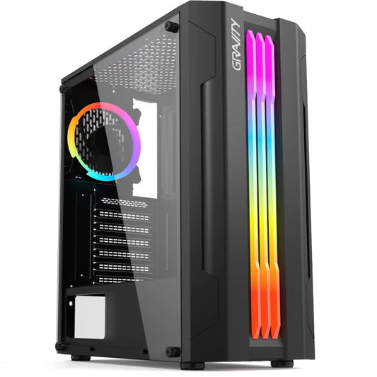 PC GAMER RYZEN 5 5600GT RAM 16GB SSD 256GB GABINETE GR85 NEGRO