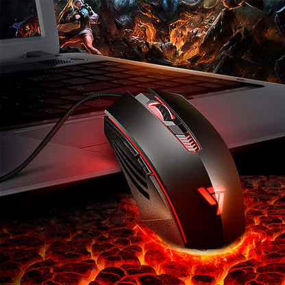 Mouse Gaming Retroiluminado VicTsing – 3200 Ppp