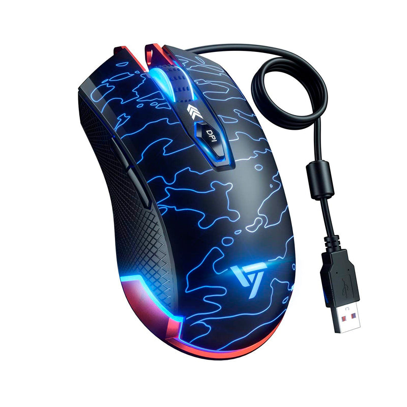 Mouse Gaming RGB – Programable – VicTsing – 5500 dpi