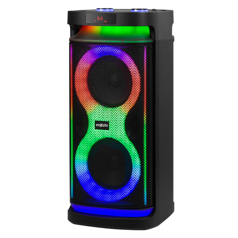 Party Box Portátil 6.5” x2  – Bluetooth, 400 Watts – PBENX2965D40 – Enxuta