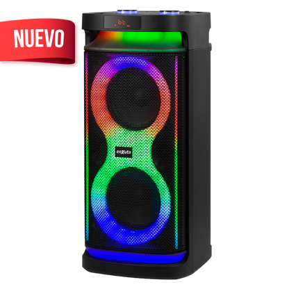 Party Box Portátil 6.5” x2  – Bluetooth, 400 Watts – PBENX2965D40 – Enxuta