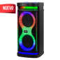 Party Box Portátil 6.5” x2  – Bluetooth, 400 Watts – PBENX2965D40 – Enxuta
