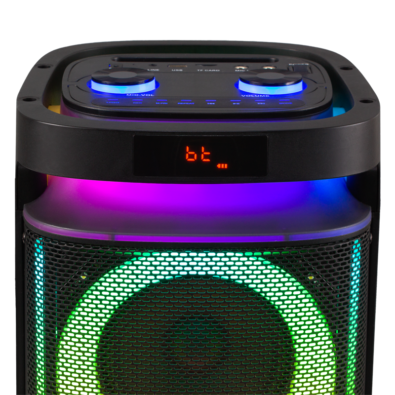 Party Box Portátil 6.5” x2  – Bluetooth, 400 Watts – PBENX2965D40 – Enxuta
