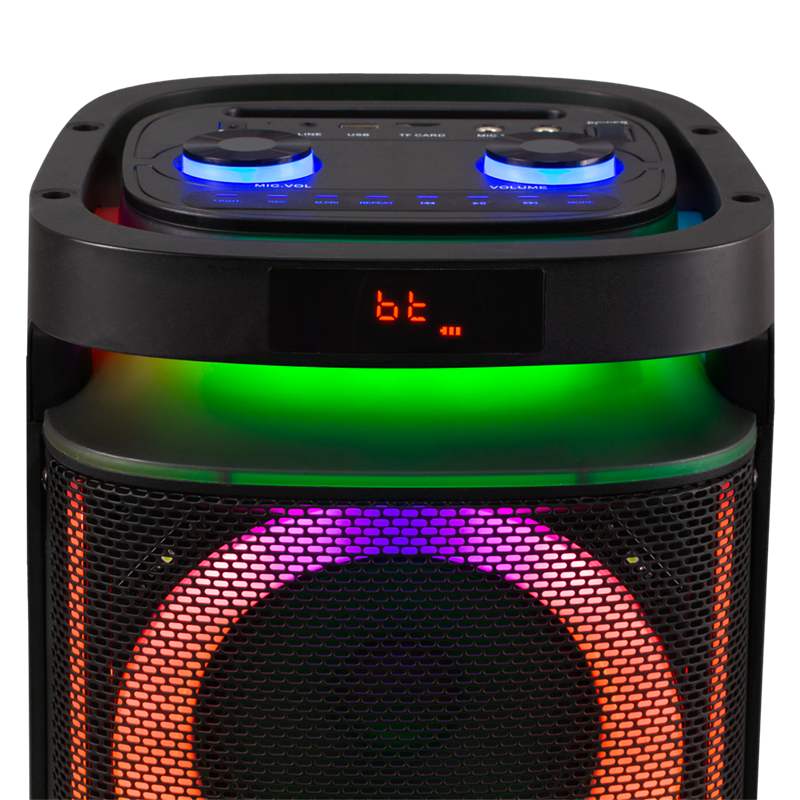 Party Box Portátil 6.5” x2  – Bluetooth, 400 Watts – PBENX2965D40 – Enxuta