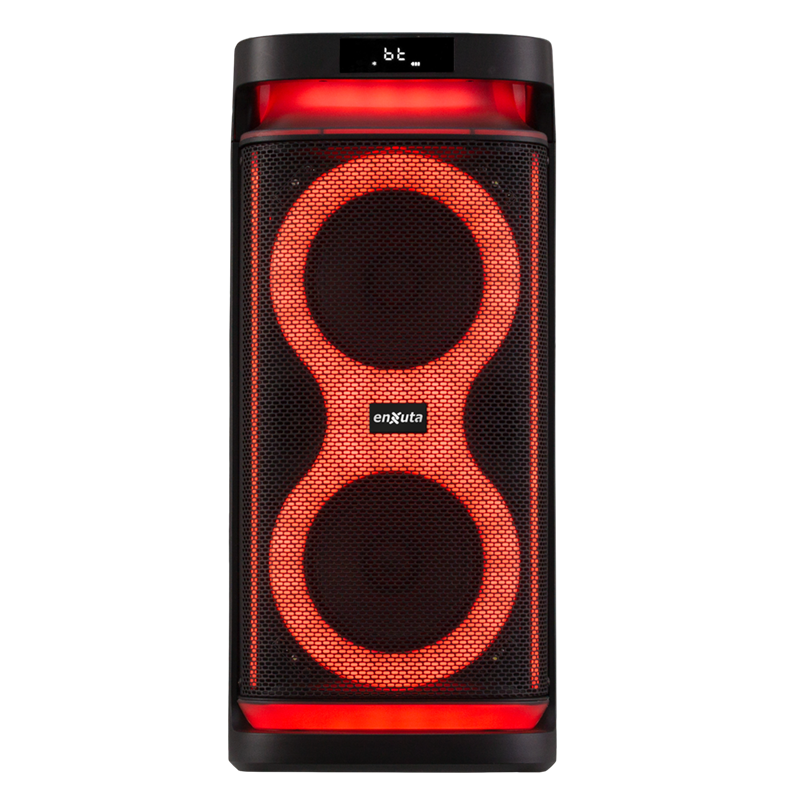 Party Box Portátil 6.5” x2  – Bluetooth, 400 Watts – PBENX2965D40 – Enxuta