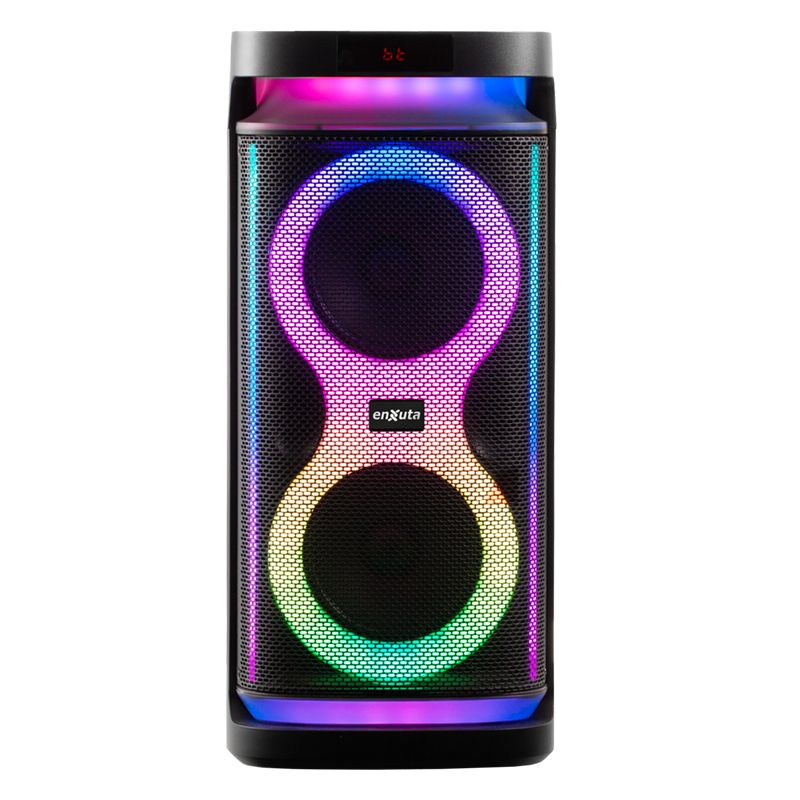 Party Box Portátil 6.5” x2  – Bluetooth, 400 Watts – PBENX2965D40 – Enxuta